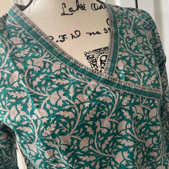 Bohemian mini dress Indian Summer21 by Gulap Chand Dress Size Medium - Picture 12 of 16